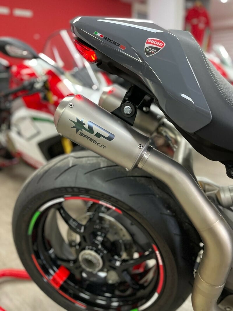 monster 1200 exhaust